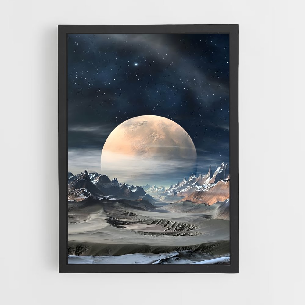 Poster Montagnes Célestes (vue 2)